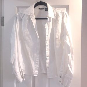 GORGEOUS LINEN Autograph NY top.classy !!